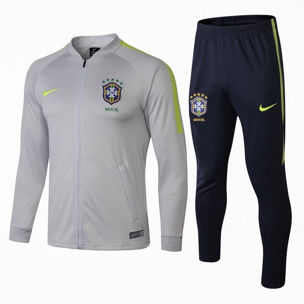 Survetement Football Brésil 2018 Gris